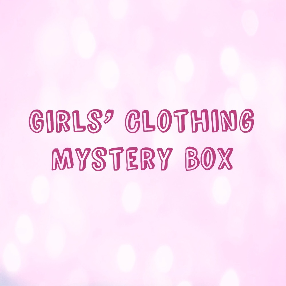 Toddler and Big Girl Clothes Mystery Box